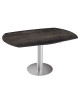 TABLE DE REPAS NEW LUNA ACIER AKANTE