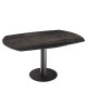 TABLE DE REPAS NEW LUNA ACIER AKANTE