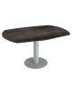 TABLE DE REPAS NEW LUNA ACIER AKANTE