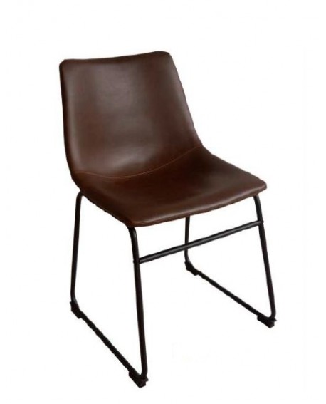 CHAISE ALPHA VINTAGE MARRON CASATHAI