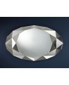 MIROIR OVALE PRECIOUS SILVER DEKNUDT