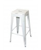 TABOURET VOLT BLANC VIEILLI