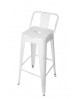 TABOURET VOLT ALTO BLANC VIEILLI