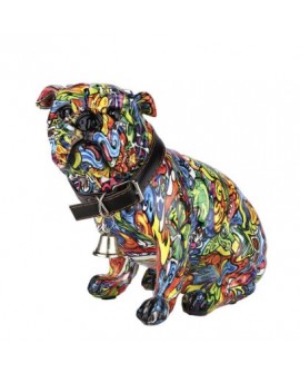 CHIEN CARLIN POP ART GILDE