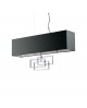 SUSPENSION LUXURY CHROME SP6 IDEAL LUX