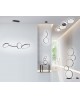 LAMPE LED RONDO NOIR MAT TRIO