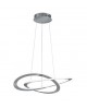 SUSPENSION LED OAKLAND NICKEL MAT TRIO