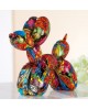CHIEN BALLON POP ART GILDE