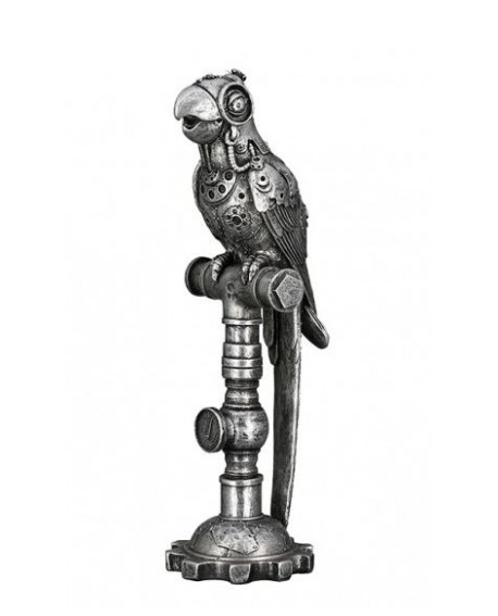 SCULPTURE "STEAMPUNK PARROT" CASABLANCA