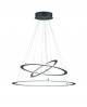 SUSPENSION 3 CERCLES LED DURBAN TRIO