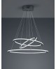 SUSPENSION LED DURBAN ANTHRACITE TRIO