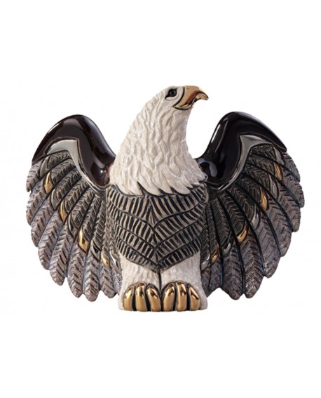 STATUETTE AIGLE BALD EAGLE DE ROSA