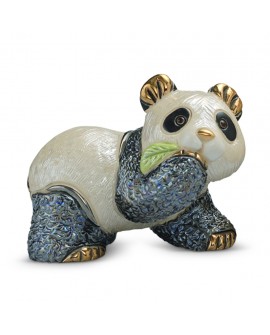 PANDA WITH LEAF DE ROSA