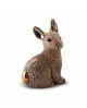 STATUETTE LAPIN BUNNY DE ROSA