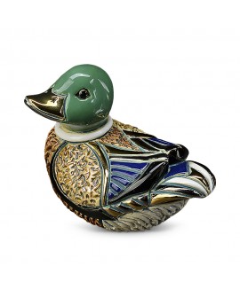 STATUETTE CANARD COLVERT DE ROSA