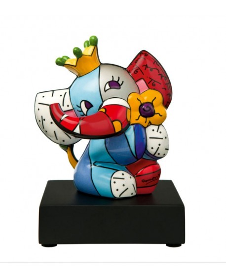 STATUE SPRING ELEPHANT ROMERO BRITTO GOEBEL