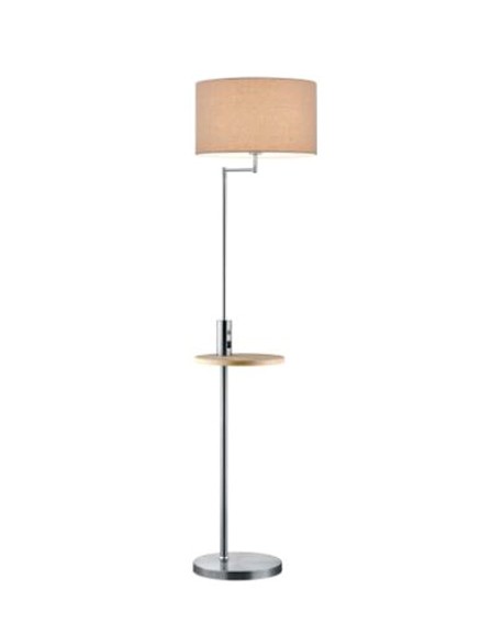 LAMPADAIRE CLAAS NICKEL MAT TRIO