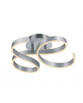 PLAFONNIER FRANCIS ALUMINIUM BROSSE TRIO