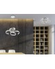 SUSPENSION FRANCIS ALUMINIUM BROSSE TRIO