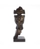 SCULPTURE SILENCE BRONZE GILDE