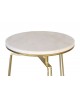 TABLE D'APPOINT "MARBLLE" D40 GILDE
