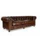 CANAPE 3 PLACES CHESTERFIELD MANUFACTURE D