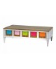 TABLE BASSE COL. LES COLORISTES