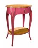 GUERIDON OVALE FRAMBOISE TRANSITION COL. MONTESPAN