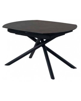 TABLE DE REPAS GLORIA GRIS FONCE GALEA