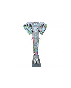 ELEPHANT ALEXANDER XXL SILVER LINE TOM'S DRAG