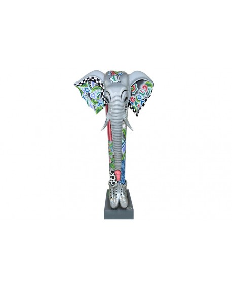 ELEPHANT ALEXANDER XXL SILVER LINE TOM'S DRAG