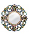 MIROIR ROND BLACK COLLECTION TOM'S DRAG