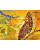 DIPTYQUE LET'S BE BIRDS 91 x 244 cm ALINE CHEVALIER