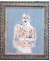 COUPLE DANS CADRE DE VIE EXCEPTIONNEL 112 x 132 cm ZEYNO ARCAN