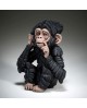 CHIMPANZEE CUB BY EDGE SCULPTURE