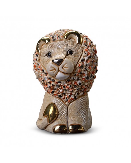 STATUETTE LION BLANC DE ROSA