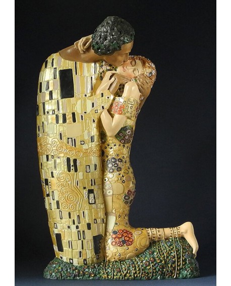 STATUE KLIMT LE BAISER PARASTONE