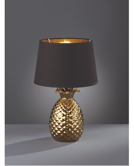 LAMPE PINEAPPLE GRANDE OR/NOIR REALITY