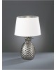 LAMPE PINEAPPLE GRANDE AREGNT/BLANC REALITY