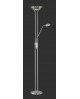 LAMPADAIRE LED SPOCK NICKEL MAT REALITY
