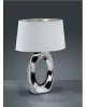 LAMPE TABA GRANDE ARGENT/BLANC REALITY