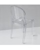 CHAISE INK TRANSPARENT LA SEGGIOLA