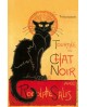 STATUE LE CHAT NOIR "CABARET DE PARIS" PARASTONE