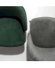 CHAISE PIGALLE UNO CASA ANTHRACITE ET VERT LA SEGGIOLA